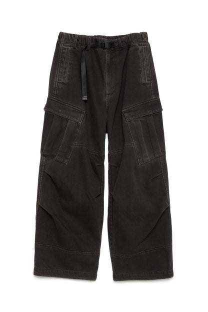 Mil Pants Washed Black
