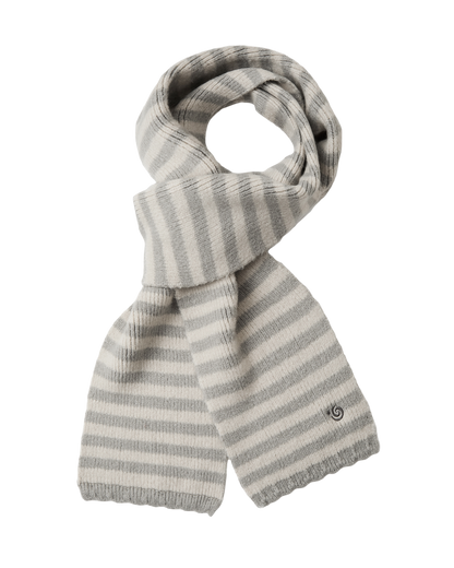 STRIPE SYMBOL MUFFLER [LIGHT GREY]