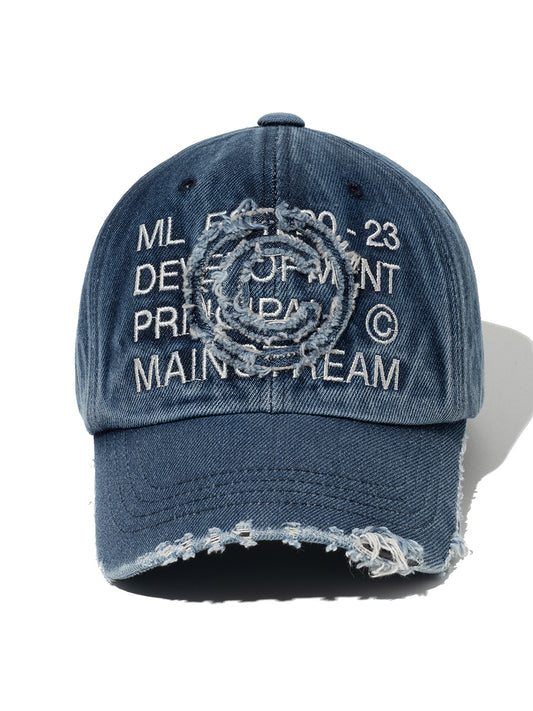 Core Denim Ball Cap [Washed Blue]