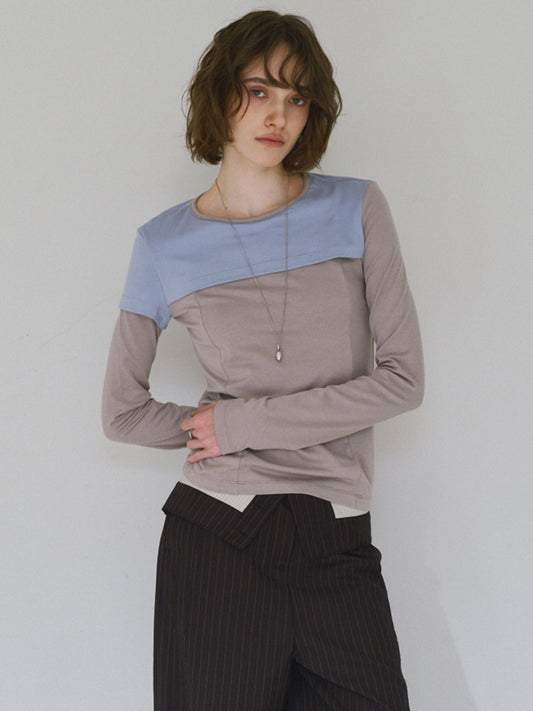 Half Bolelo T-shirts [Sky Blue]
