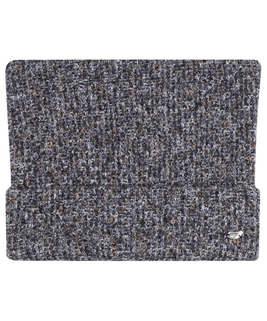 WIDE CAT BEANIE GREY