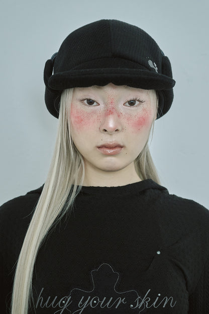 Trooper flap button cap (Black)