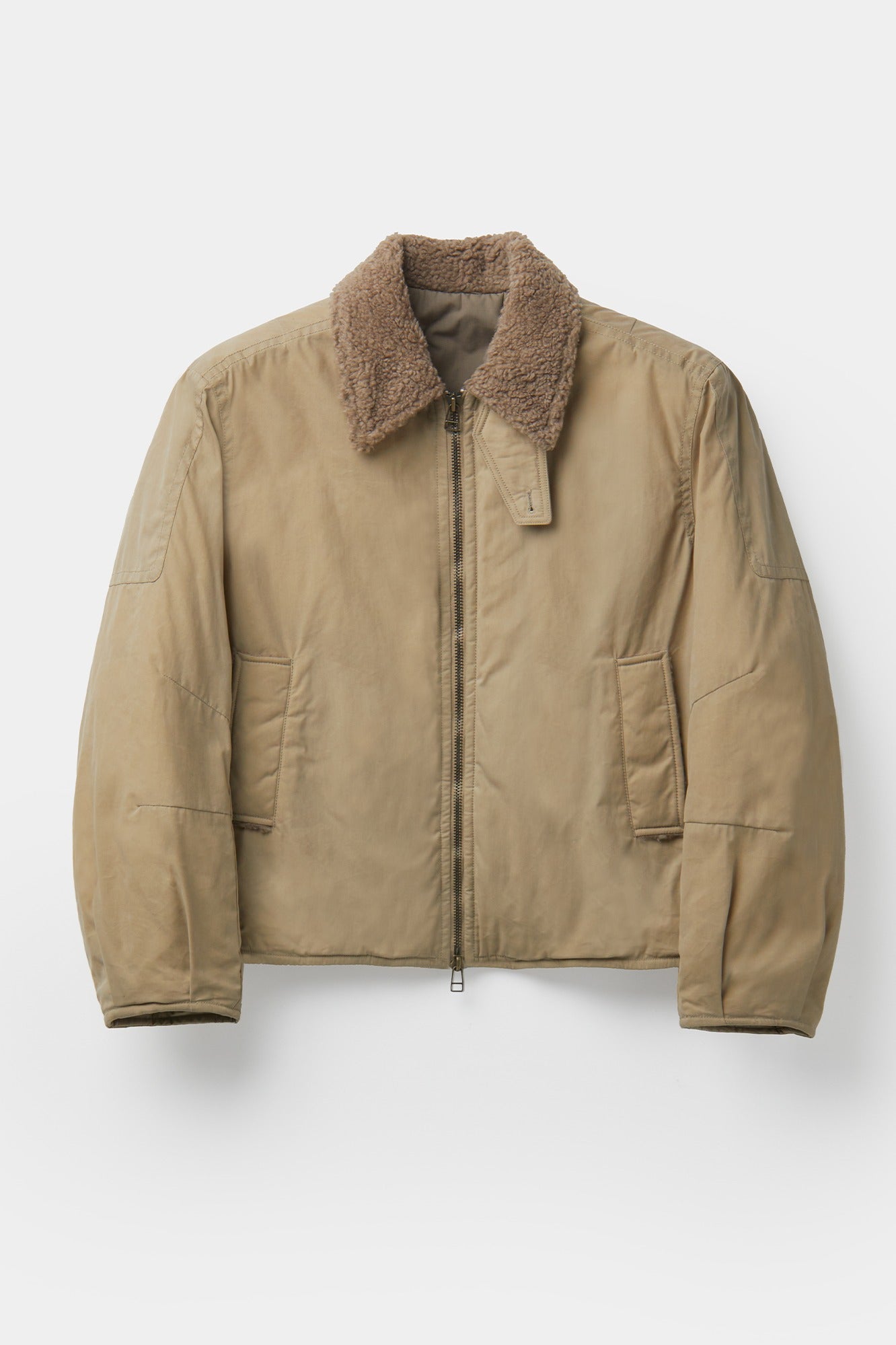 Waxed Cotton Washing Deck Bomber / 2 Color