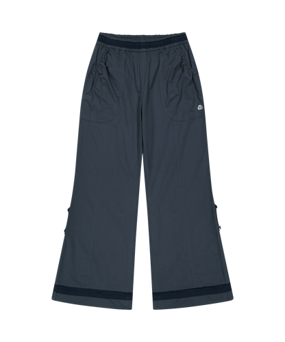 LACE COTTON PANTS NAVY