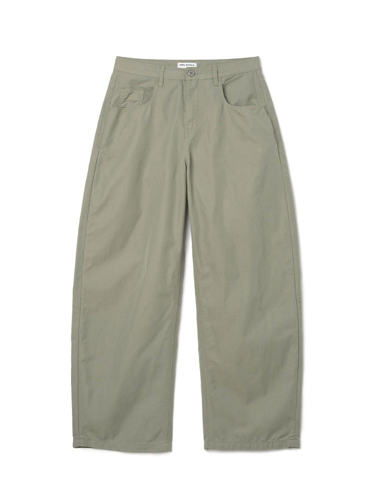 Reflect Curved Chino Pants [Olive Gray]