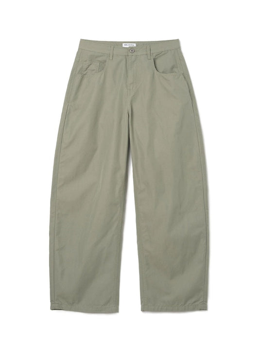 Reflect Curved Chino Pants [Olive Gray]
