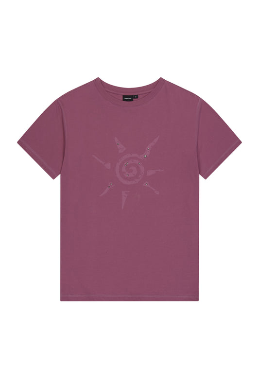 Studded Sun Half Top (Vintage Pink)