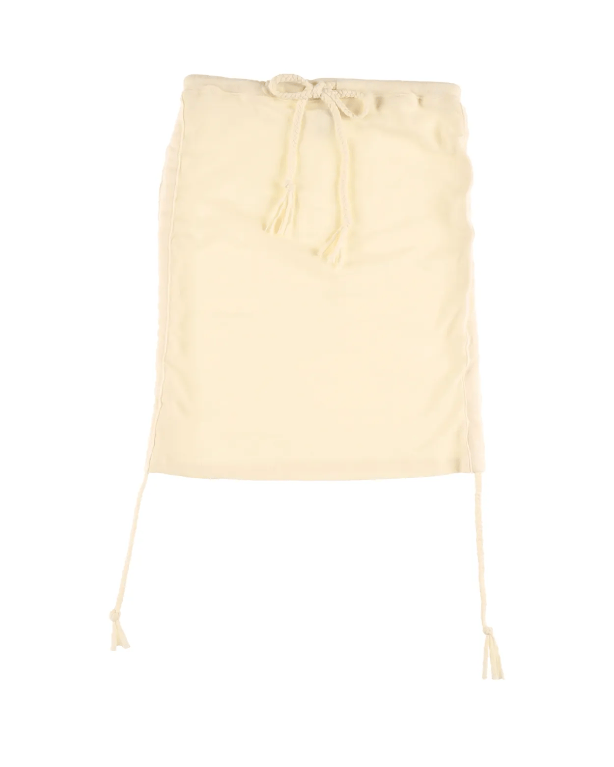 BRAID TIE SKIRT &amp; TOP (CREAM) 