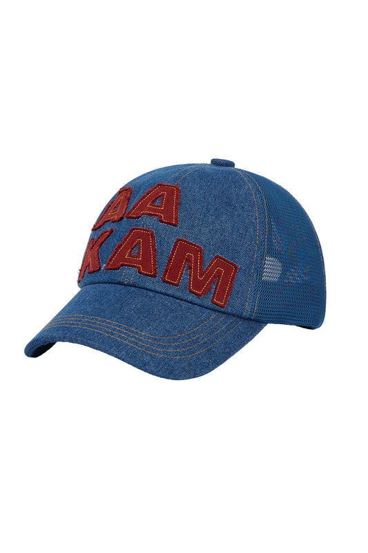 [5.26 예약배송] Denim Trucker Cap (Blue)