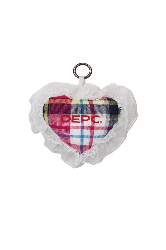HEART KEYRING - CHECK