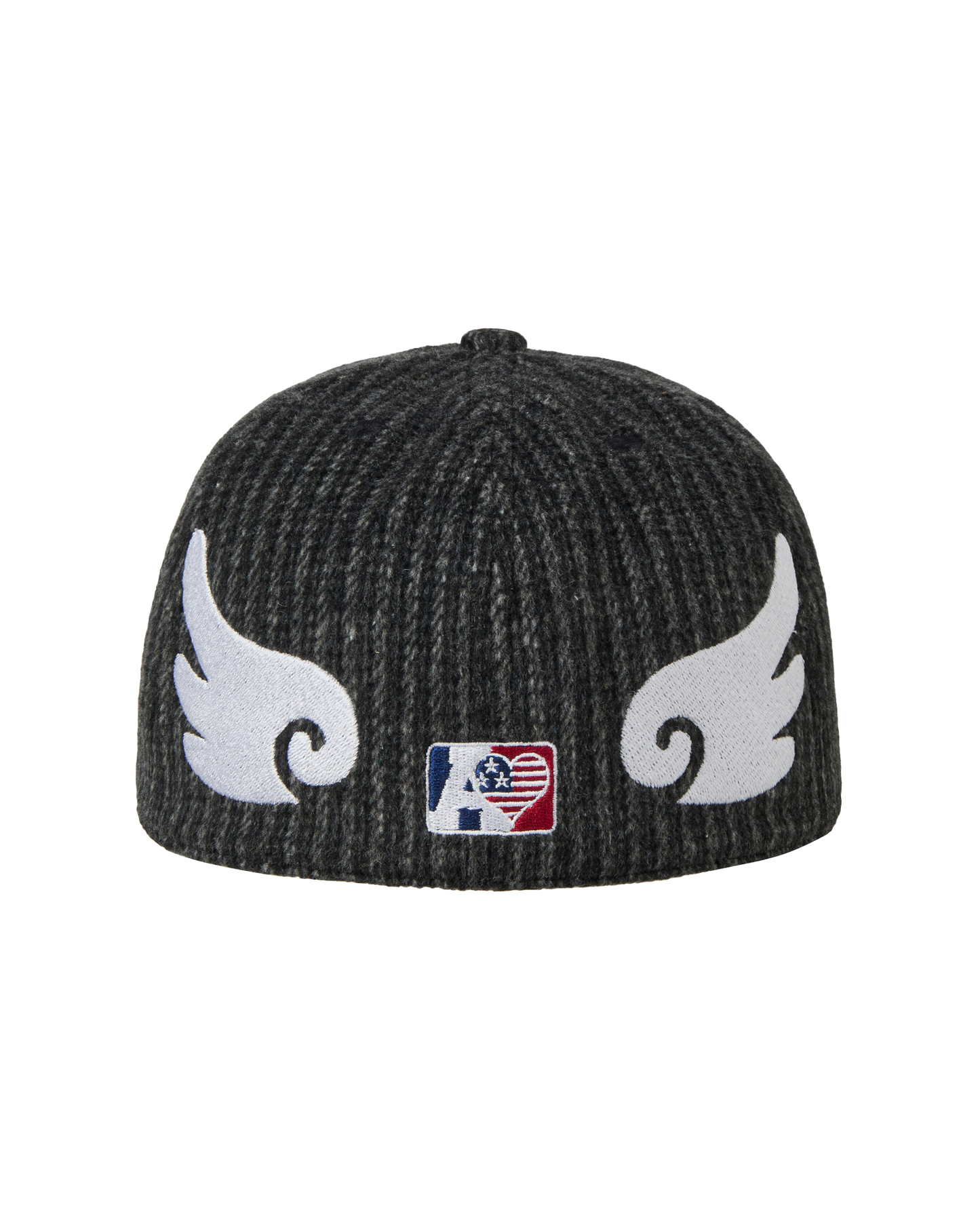 AE SYMBOL STRIPE ANGEL WING CAP [BLACK]