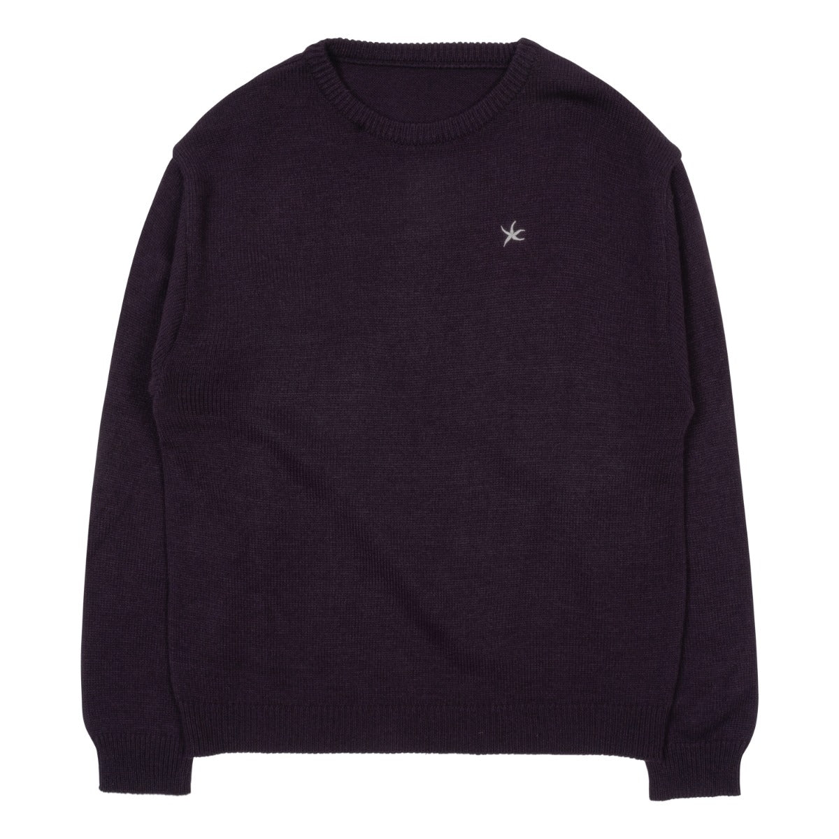 TCM starfish mini logo knit (purple)
