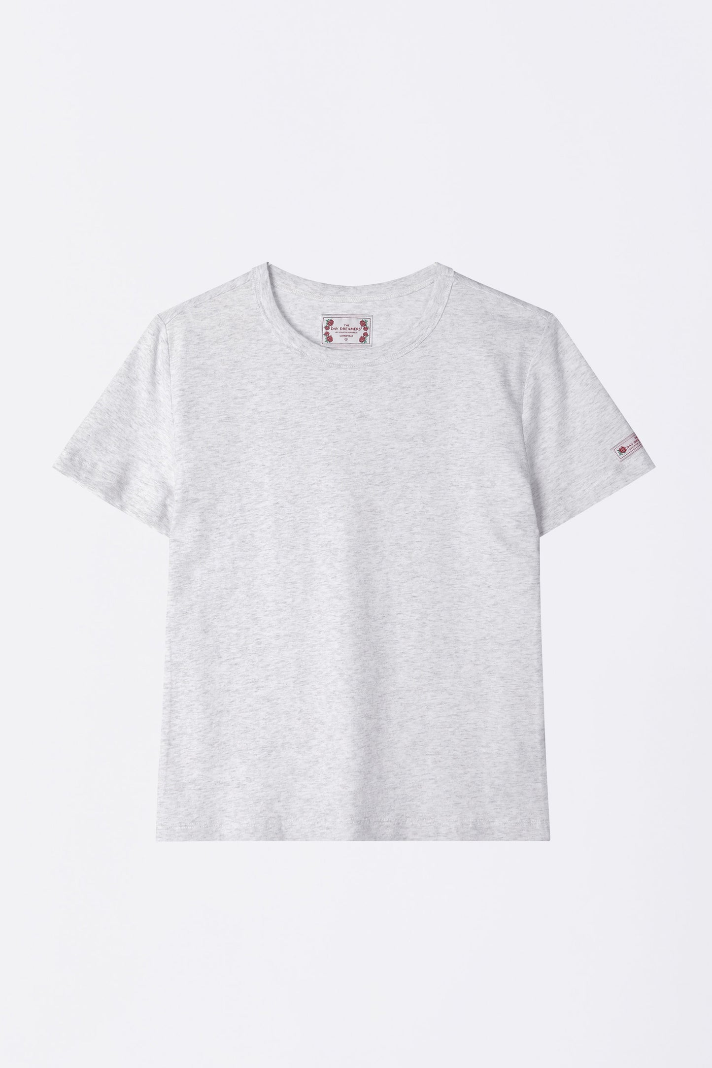 The Day Dreamers Tee White Melange