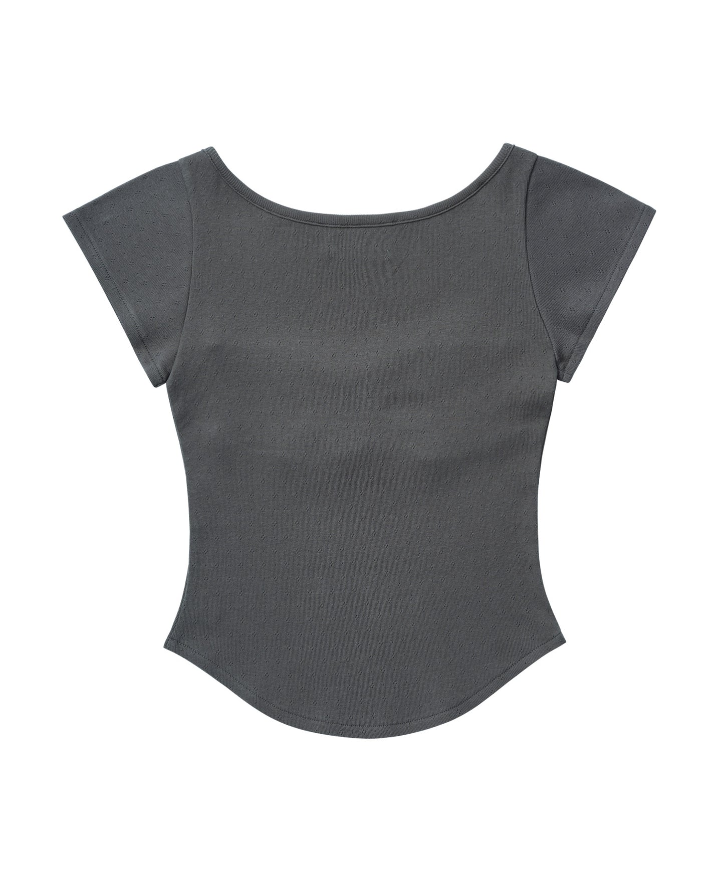 PUNCHING SHIRRING TOP / 2 Color