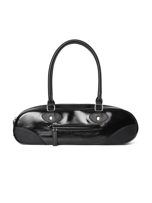 Enamel Bowling Bag [Black]