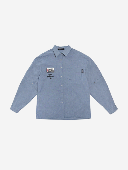 2-WAY SS CHECK SHIRT