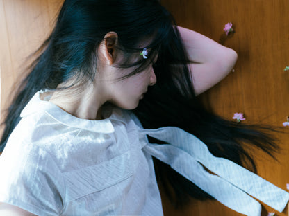 BOW BLOUSE WHITE 
