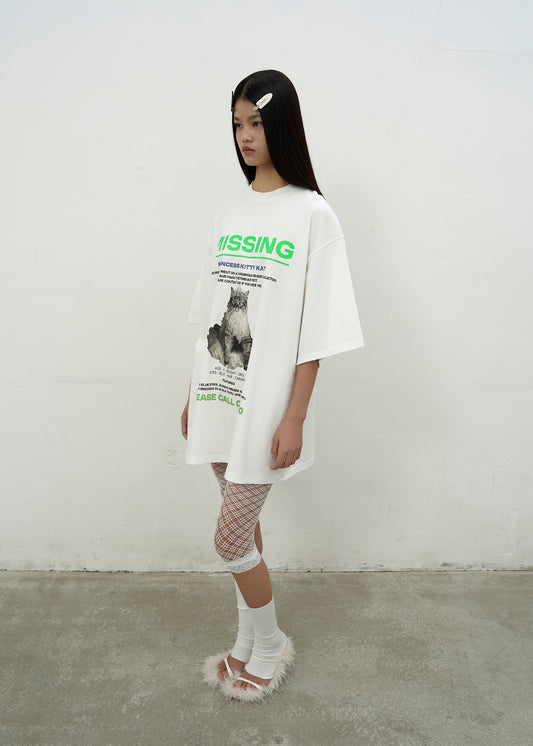 [EXCLUSIVE] KAT PRINT MINI DRESS (WHITE)