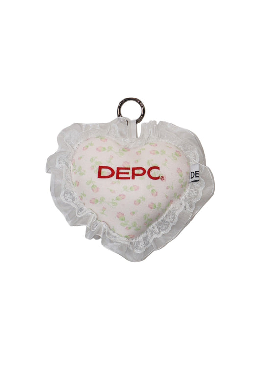 HEART KEYRING - FLORAL