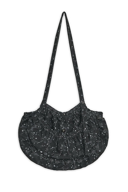 Stardust printed cross bag (Black)