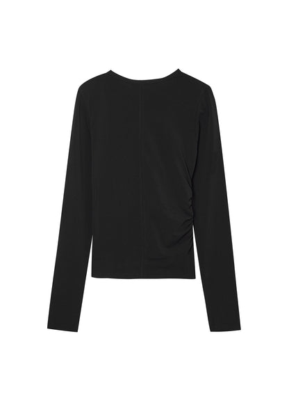 LAYERED LONG SLEEVE JERSEY TOP / 3 Color