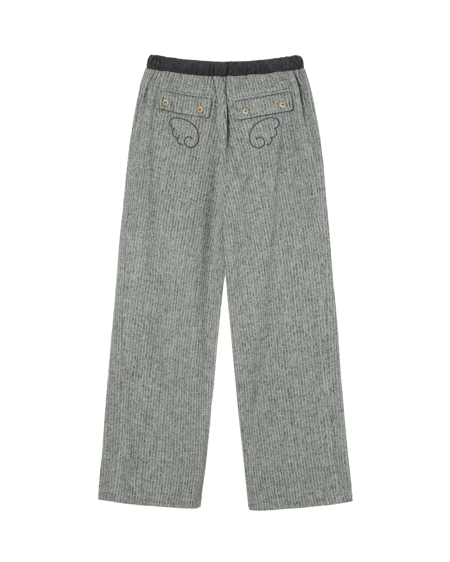 ANGEL STRIPE PANTS [GREY]