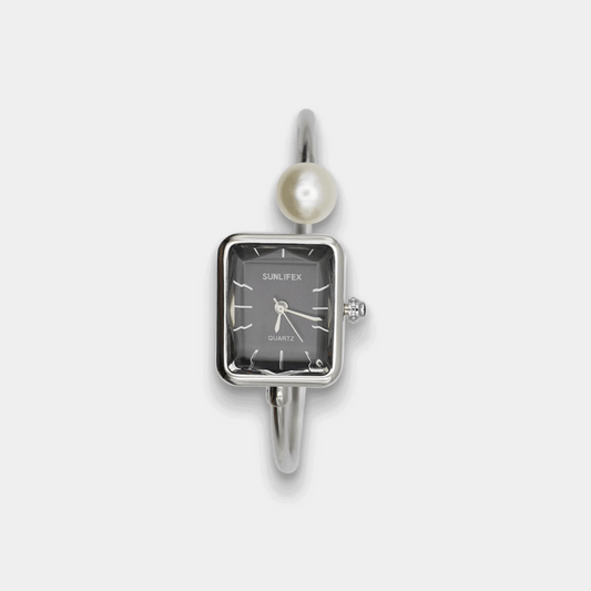 Pearl Square Bangle Watch