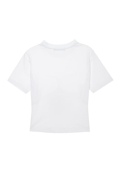 BUSTIER DETAIL T-SHIRTS / 2 Color