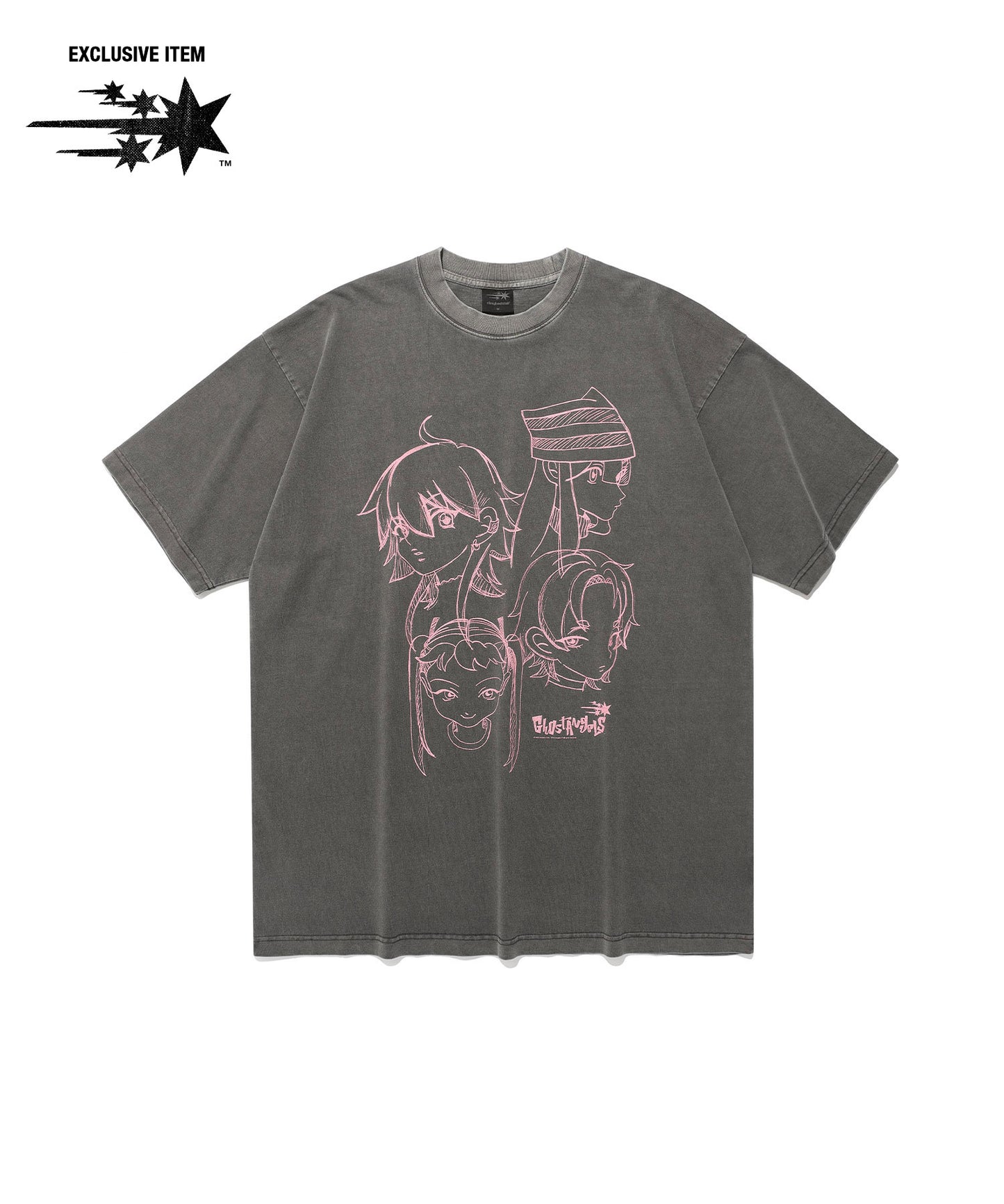 ghost angels head sketch pigment big big tee
[charcoal]