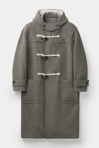 Oversized Alpaca Blend Duffel Coat / 2 Color