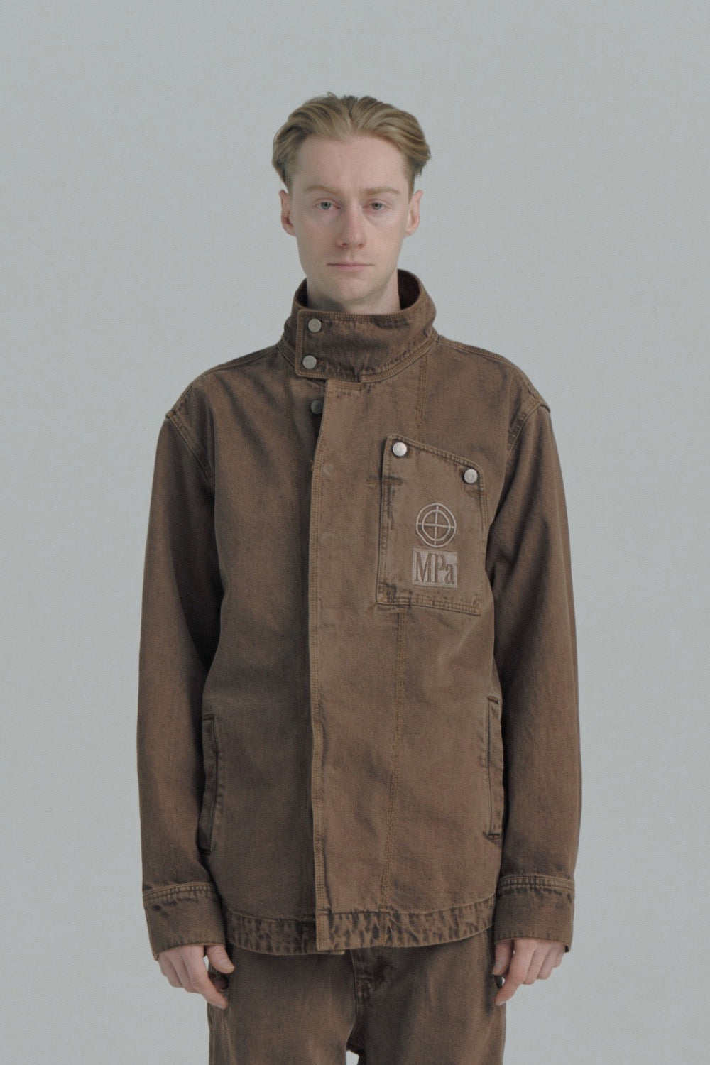 MPa TRAPEZOID JACKET (BROWN)