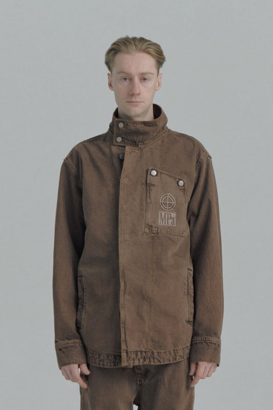 MPa TRAPEZOID JACKET (BROWN)