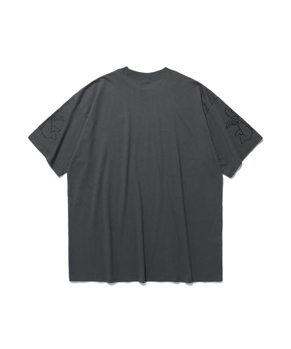 HEAVENLY BEAR ANGEL BIG BIG TEE
[CHARCOAL]