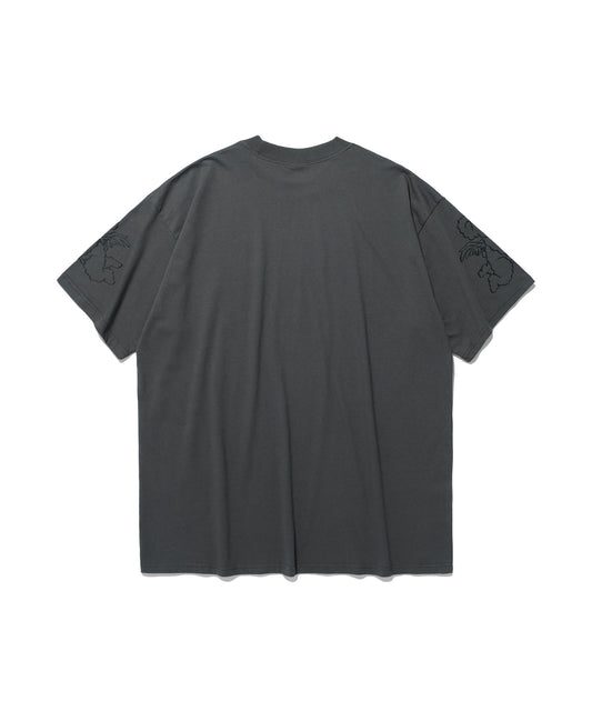 HEAVENLY BEAR ANGEL BIG BIG TEE
[CHARCOAL]