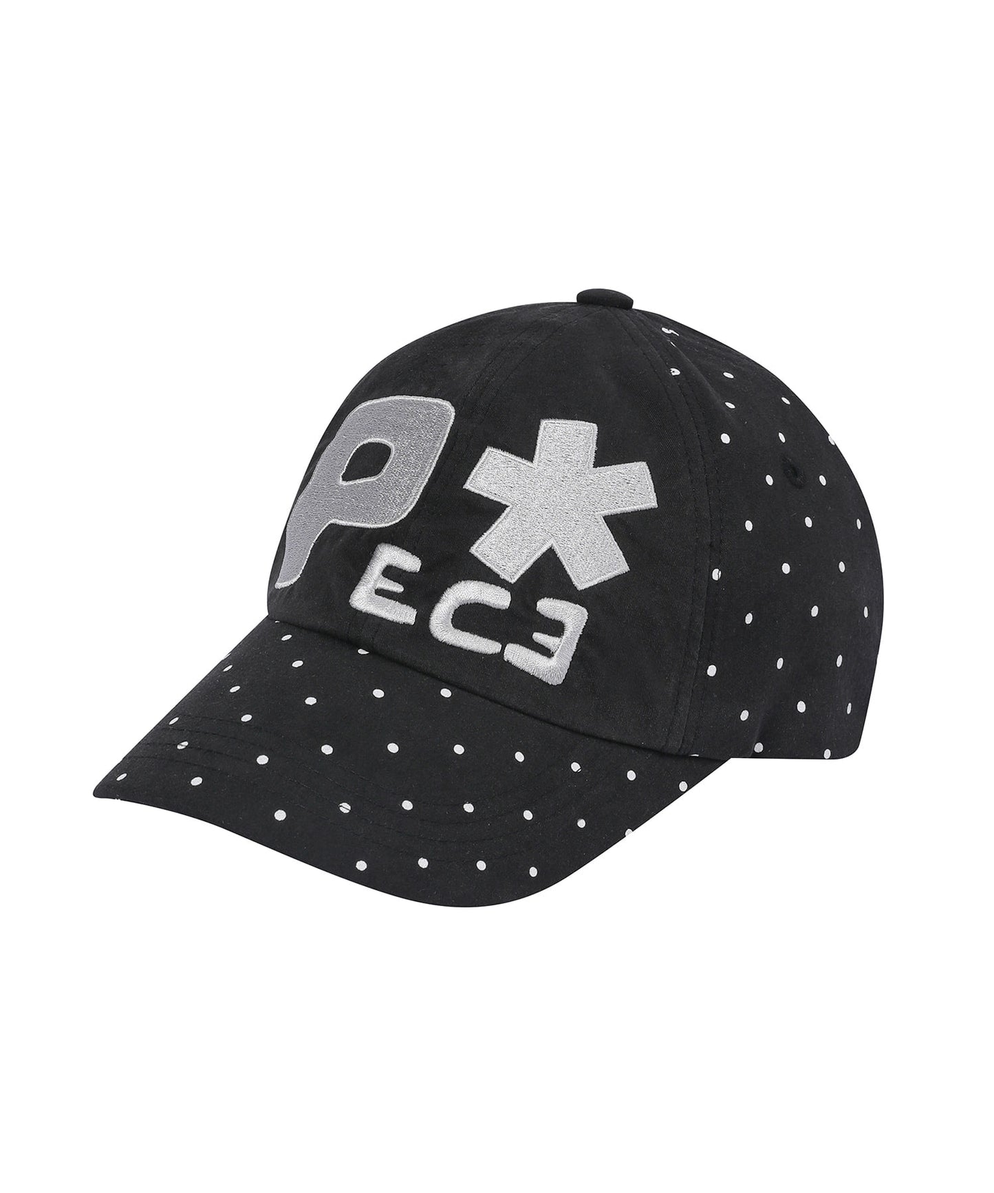 Piece Big Logo Ball Cap [Dot Black]