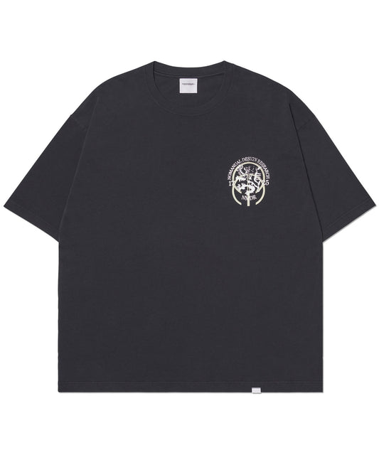 NM HERALDRY T-SHIRT - WASHED BLACK