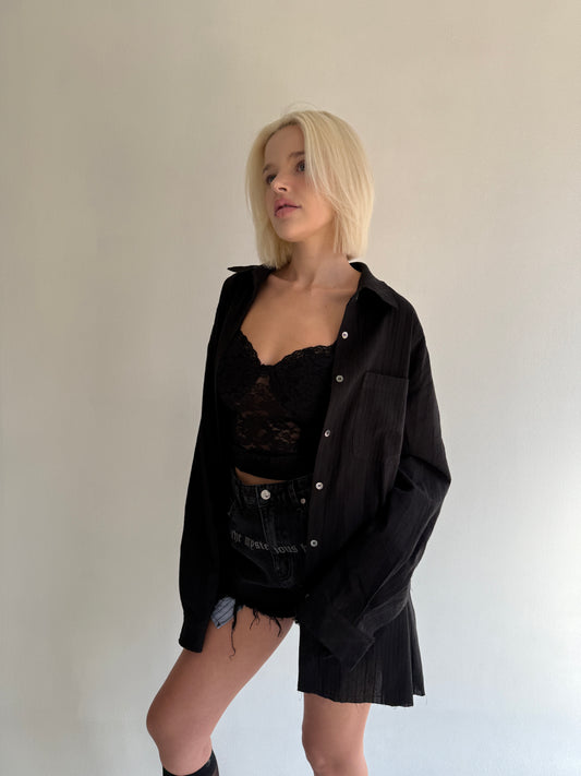 BOHEMIAN CUT-OFF SHIRT