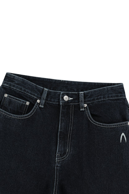 Needlework Carpenter Denim Pants (Blue)