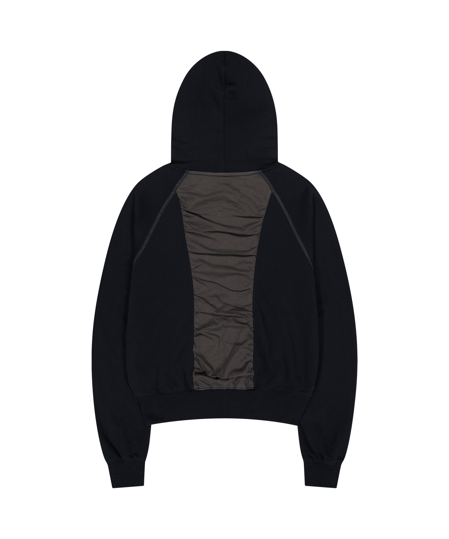 PUCKERING HOOD ZIP-UP / 2 Color