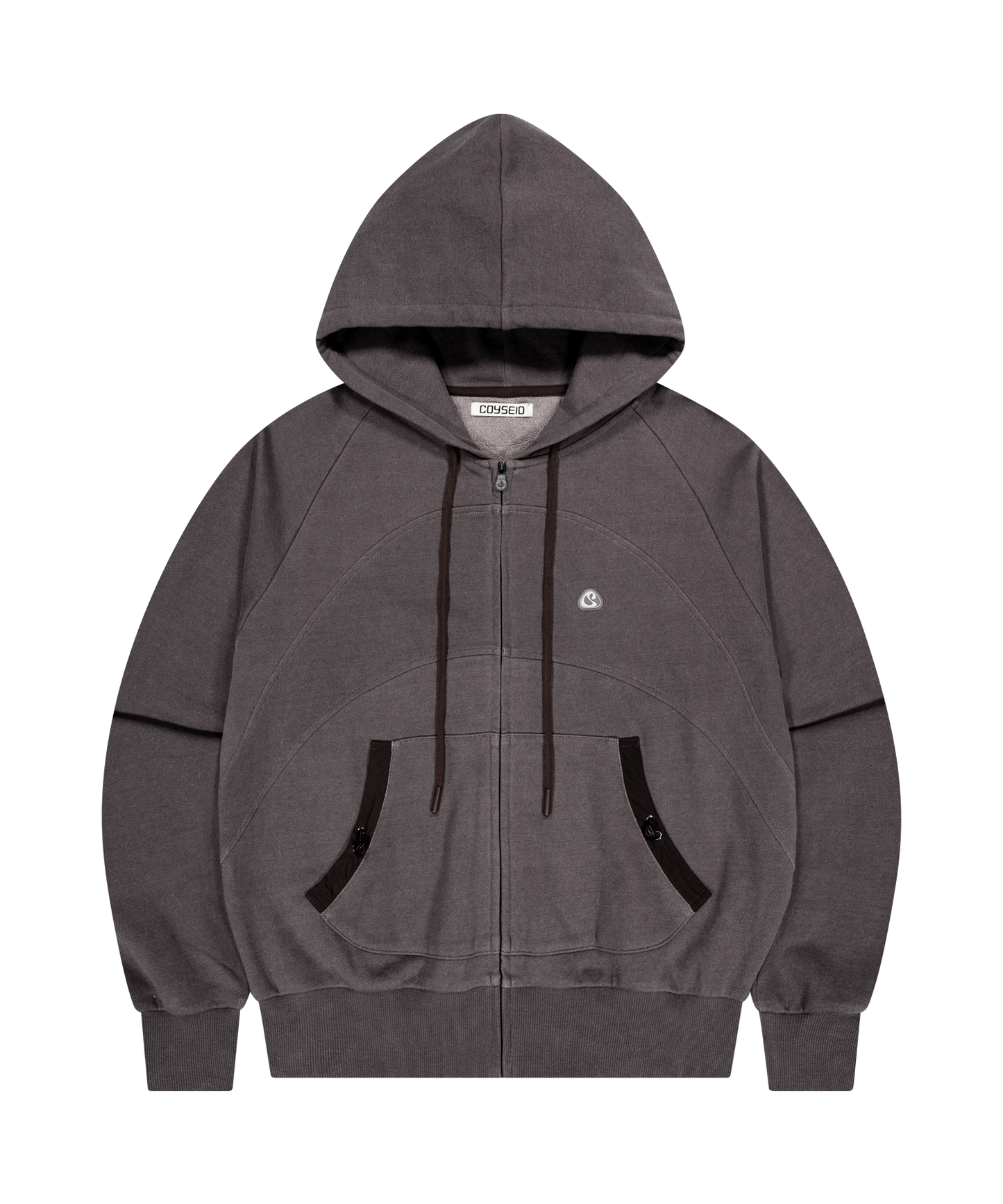 STRING POCKET HOOD ZIP-UP / 3 Color