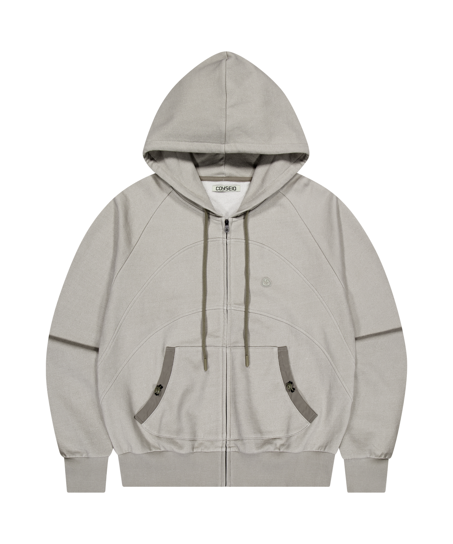 STRING POCKET HOOD ZIP-UP / 3 Color