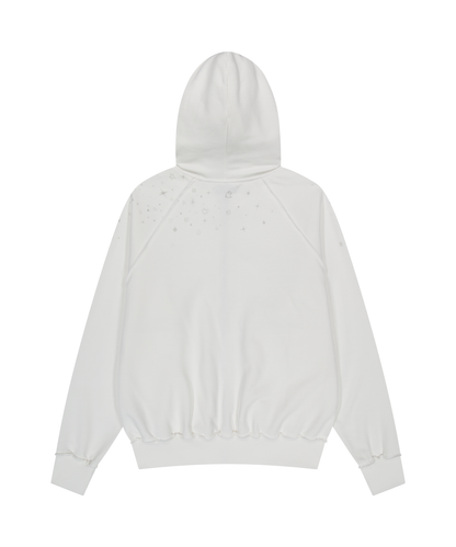 TWINKLE HOOD ZIP-UP MELANGE / 3 Color