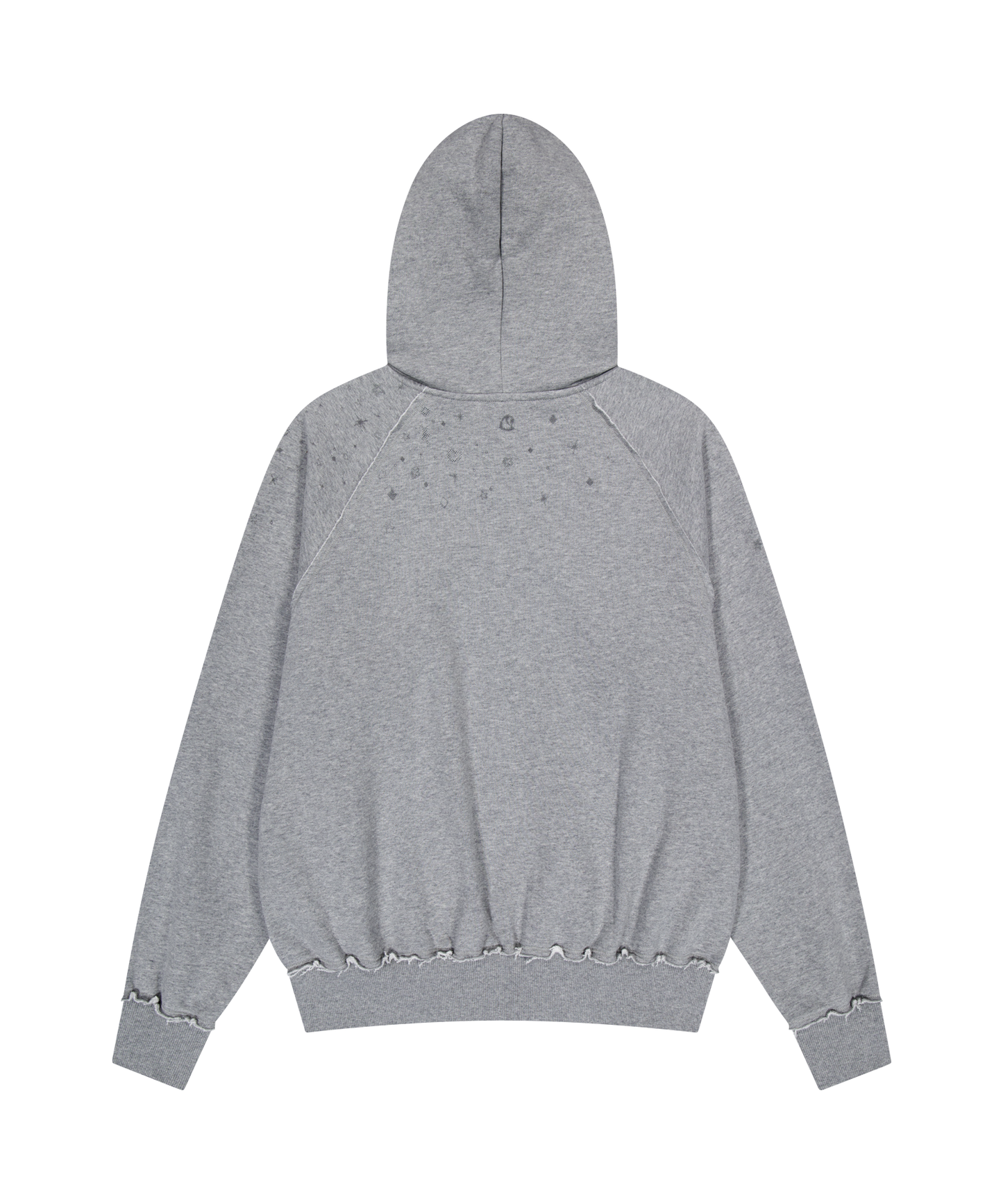 TWINKLE HOOD ZIP-UP MELANGE / 3 Color