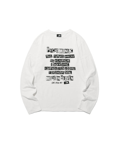 rock magazine l/s tee
[white]