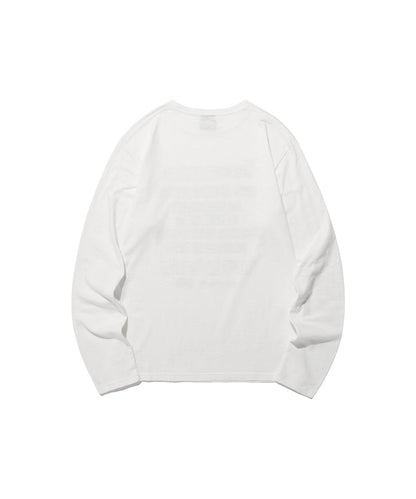 rock magazine l/s tee
[white]