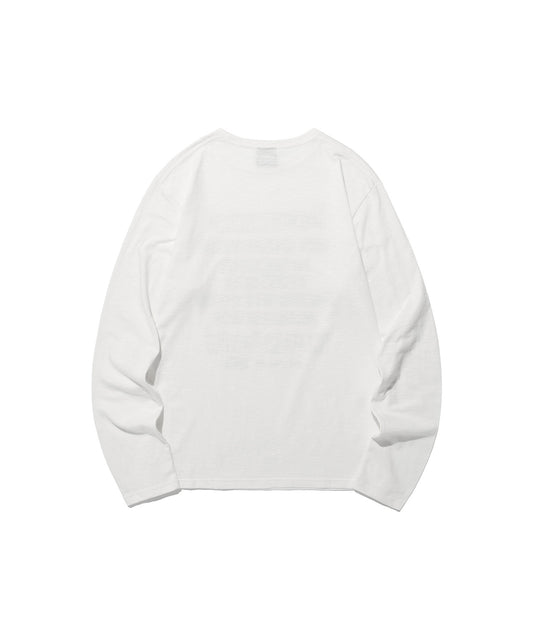rock magazine l/s tee
[white]