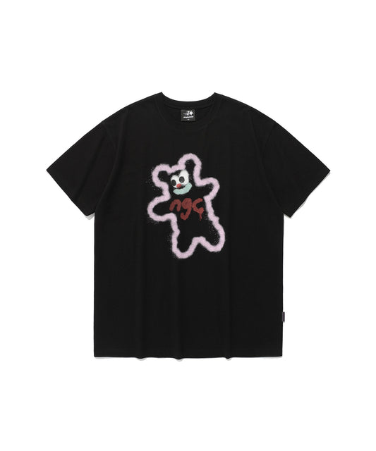 spray print tee
[black]
