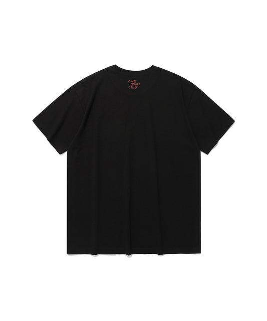 spray print tee
[black]