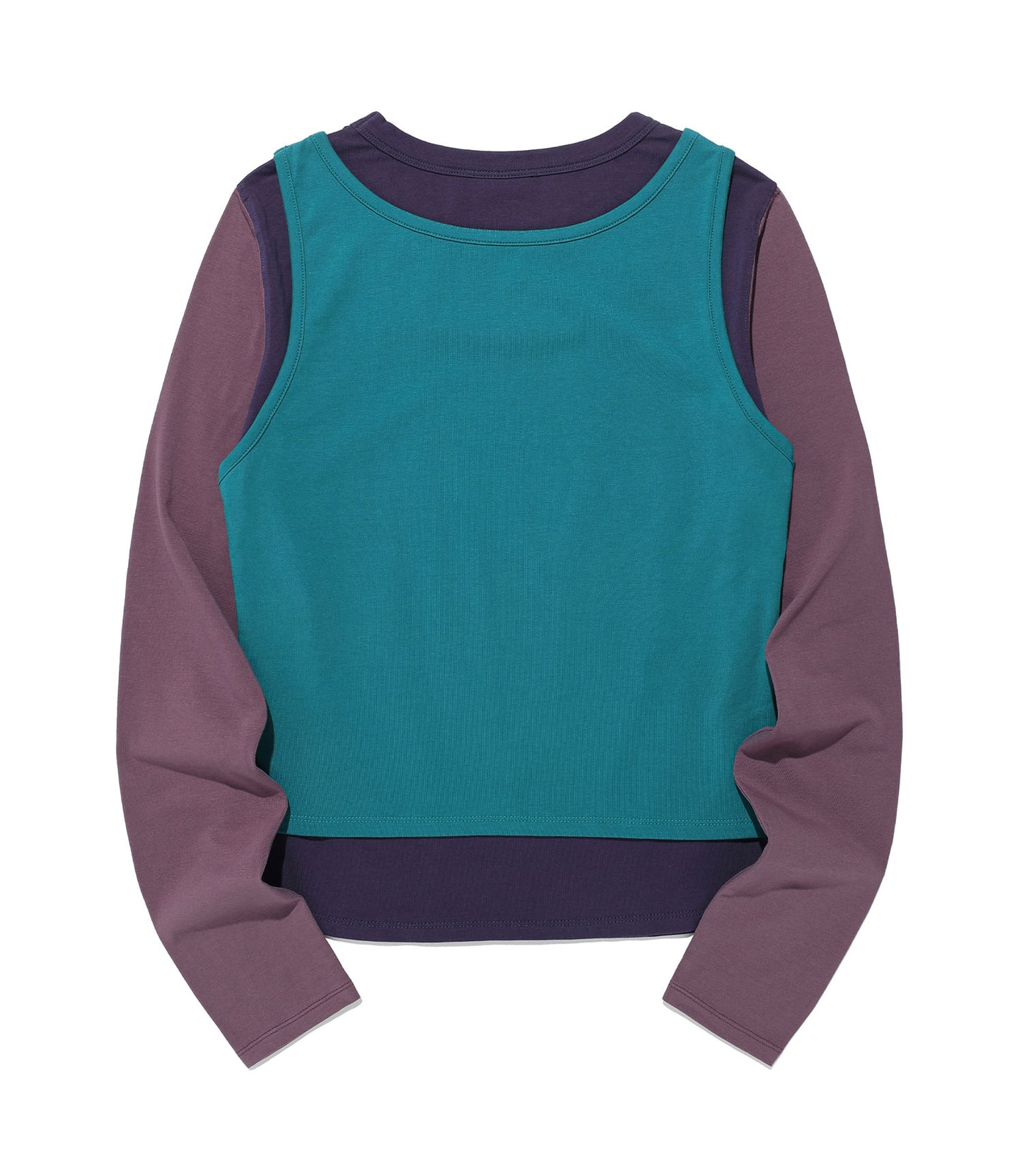 star pony sleeveles l/s tee
[purple]
