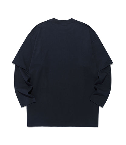 devil little girl layered big big l/s tee
[navy]